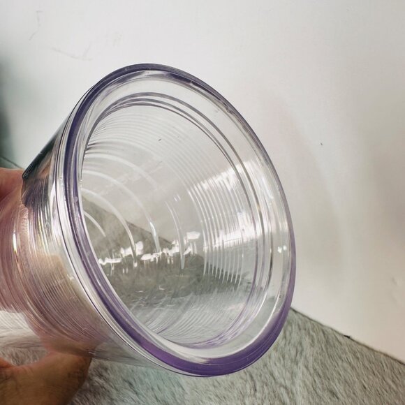 Ninja Double-Walled Plastic Tumbler 16 Oz Transparent Replacement No Lid - Picture 4 of 7
